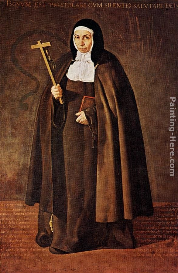 Diego Rodriguez de Silva Velazquez Abbess Jeronima de la Fuente